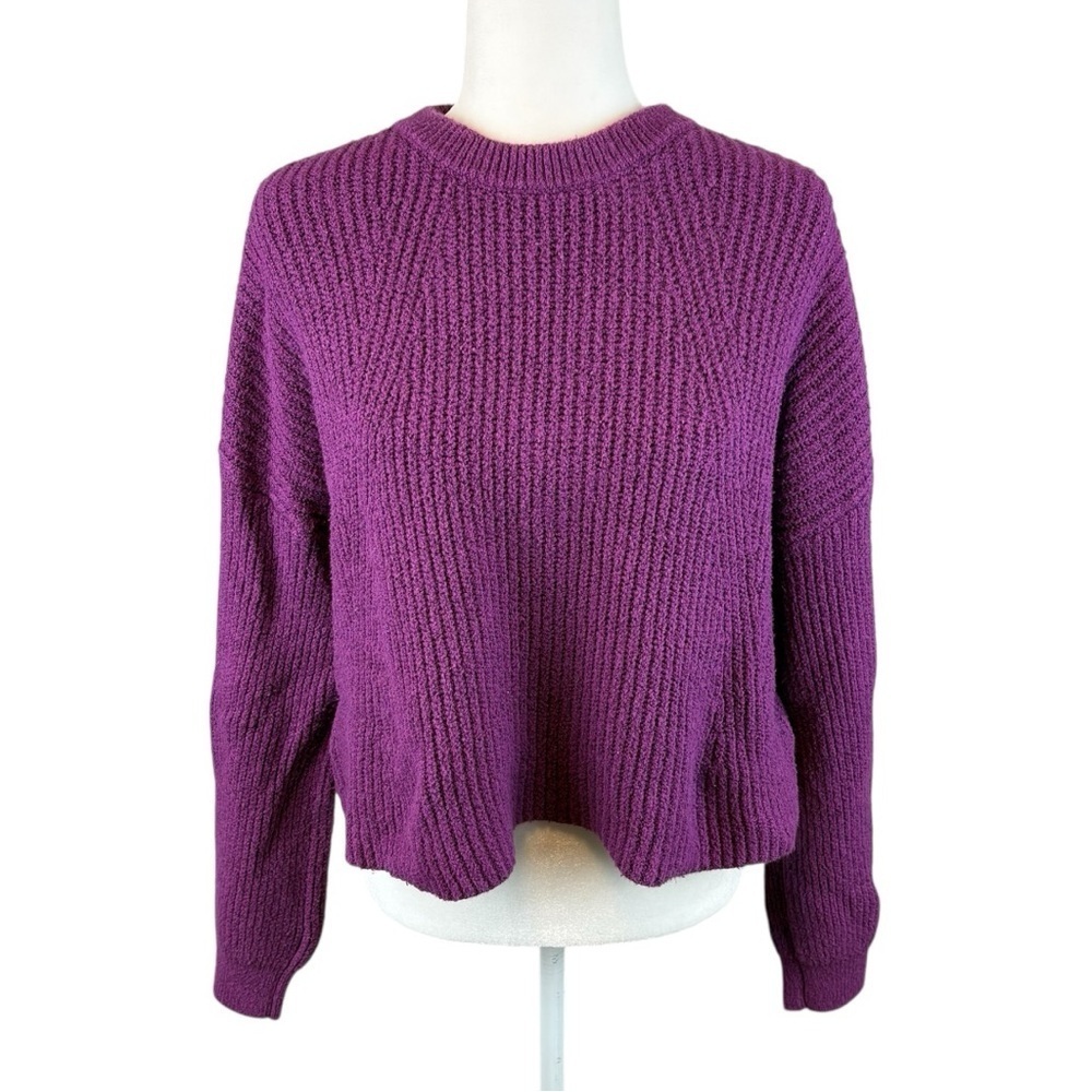 BP Purple Crewneck Pullover Sweater Size Large